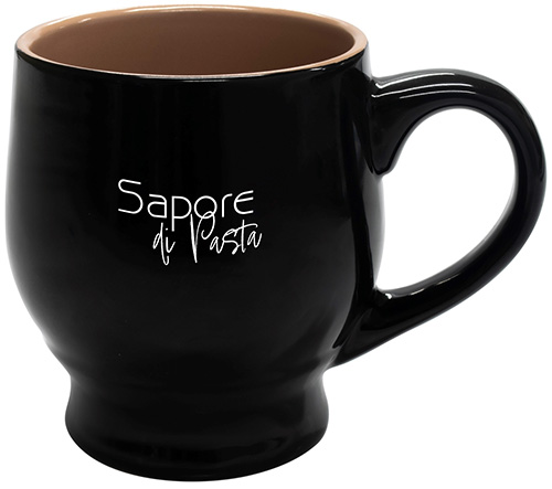 16oz Black & Tan Mug